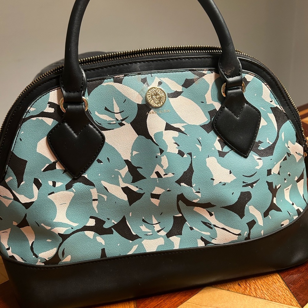 Anne Klein bowling bag type purse